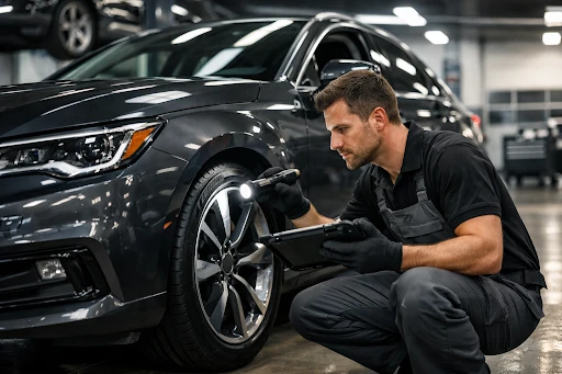  Car Battery Repair Dubai mobile mechanics servicing a vehicle